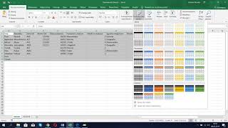 Excel  - Jak usunąć formatowanie danych jako tabela