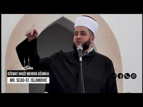 Muž mora da izdržava ženu - mr. Sead ef. Islamović