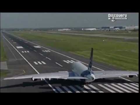 First flight of the Airbus A380 "Superjumbo"