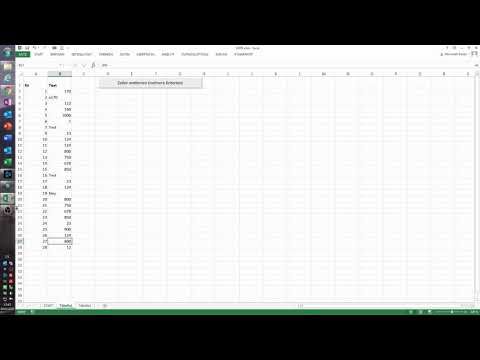 109. Excel-VBA: Bestimmte Zeilen aus einer Tabelle entfernen (mehrere Bedingungen)