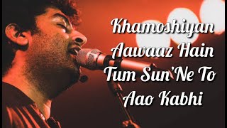 Khamoshiyan (Title Song) Lyrics | Arijit Singh - YouTube