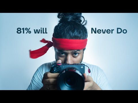 Want to be Cinematography EXPERT? Build these HABITS