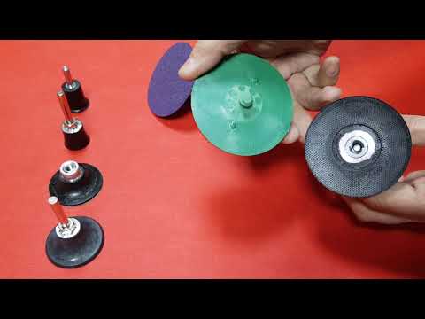 Оправки Ролок, Roloc для шлифовальных машин, дрелей и шуруповёртов