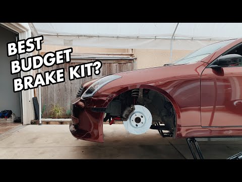 BEST Budget Brakes For Your G35/350Z!