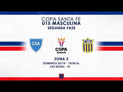 COPA SANTA FE U15 MASCULINO | SEGUNDA FASE ZONA 2 | ALMAFUERTE vs ATLÉTICO MARIA JUANA