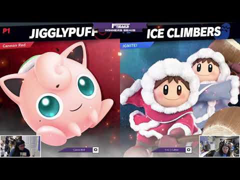 FREAKS Ultra 97 Singles Winners Semis: Cannon Red (Jigglypuff) vs F+G | Cultist (Ice Climbers)