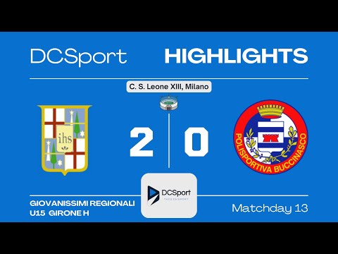 LEONE XII-BUCCINASCO 2-0 | 13 Giornata | Giovanissimi Regionali U15 | Girone H | Milano 