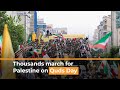 Quds Day Tens Of Thousands March In Solidarity With Palestinians I AL Jazeera Newsfeed