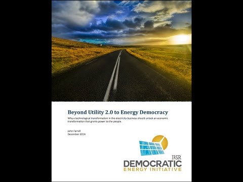 Beyond Utility 2.0 to Energy Democracy