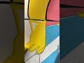 Drawing Barney In Four Different Styles X Ray Shorts Paintmarker Posca Simpsons Barney