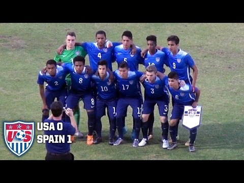 U-19 MNT vs. Spain: Highlights - Feb. 2, 2016