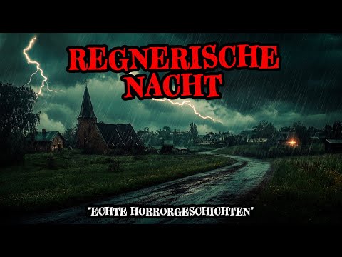 1 Stunde gruselige Horrorgeschichten in regnerischen Nächten – Echte Geschichten