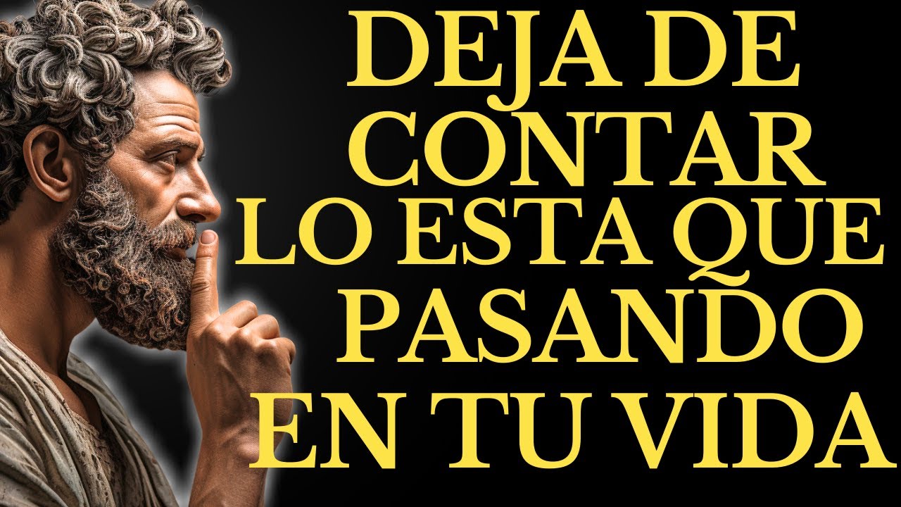 CÓMO GUARDAR SILENCIO PUEDE LLEVARTE al ÉXITO l 15 LECCIONES  de ESTOICISMO
