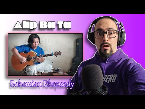 FIRST TIME HEARING: Alip Ba Ta - Bohemian Rhapsody (FingerStyle Cover) | Guitarist Reacts