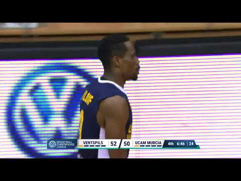 Resumen BK Ventspils - UCAM Murcia CB