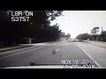 Police Dashcam Footage Of Florida Plane Crash