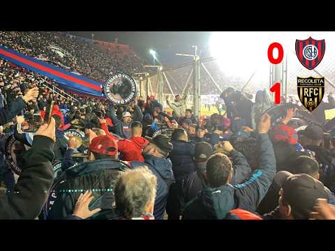 "Entrada de la Butteler vs Recoleta // Copa Sudamericana - Y dale alegría alegría a mi corazón..." Barra: La Gloriosa Butteler &bull; Club: San Lorenzo &bull; País: Argentina