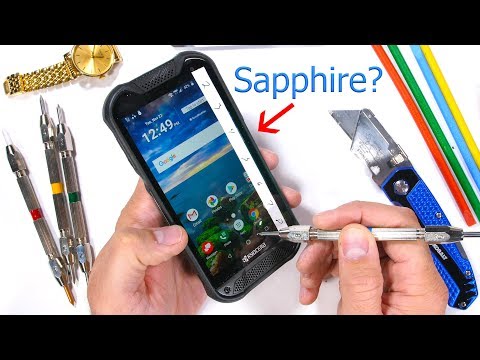 堅固耐用的SAPPHIRE蓋板智能手機? (A Rugged SAPPHIRE Covered Smartphone? - Durability Test!)