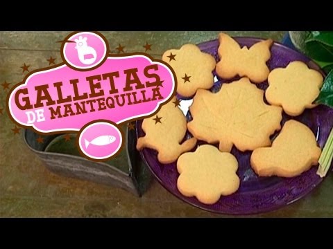 Galletas De Mantequilla. Fáciles y Rápidas