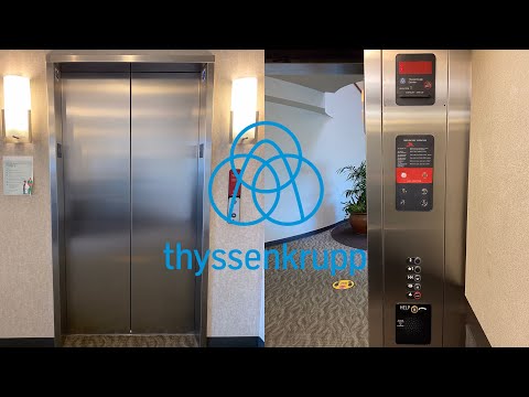 ThyssenKrupp Hydraulic elevator @ 50 Iron Point Cir - Folsom, CA.