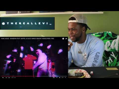 TRL Reaction / YUNG ADISZ - MANEKIN FEAT.  BUFFEL & GUCCI MNICH (MUSIC VIDEO) (PolishRap)