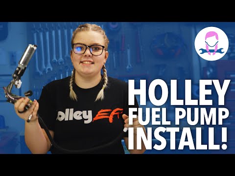 Teenager Installs a HOLLEY EFI Fuel Pump for Her '65 Falcon! - Ellie's Garage
