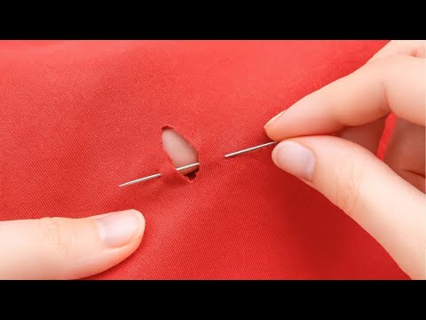 Fix Holes Super Fast With Hand Sewing – Every Girl Should Know!