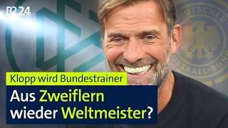 "Fußball, der allen gefällt": Neuer Bundestrainer Jürgen Klopp stellt sich vor | BR24