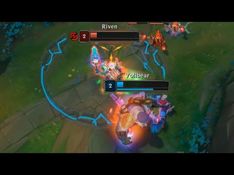 RIVEN vs VOLIBEAR at LVL 1