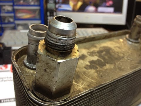 48RE Transmission Torque Converter Oil Cooler Repair