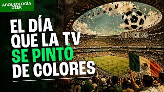 ¿Por qué el balón de fútbol es blanco y negro? La tecnología detrás de México 70