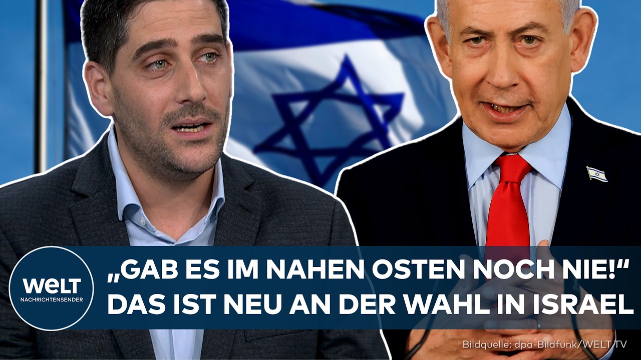 ISRAEL: "Gab es im Nahen Osten so noch nie" – Journalist erklärt, was diese Wahl so besonders macht