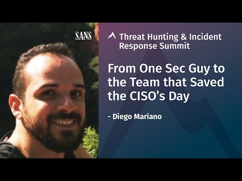 From One Sec Guy to the Team that Saved the CISO’s Day | Threat Hunting & Incident Response Summit