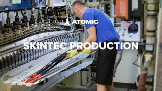 Видео о том как производятся беговые лыжи Atomic