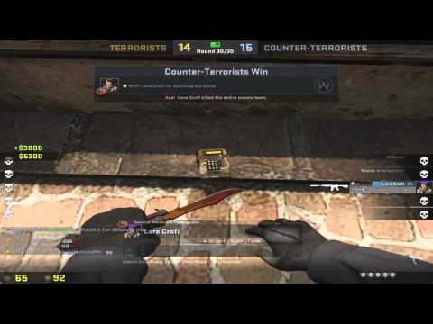 Bart 1v5 Match Point Clutch (CSGO)