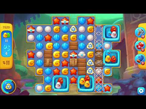 [FISHDOM Walkthrough] Level 7520 Hard