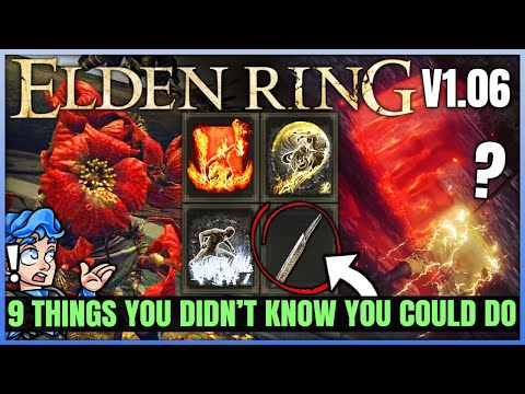 9 New Secrets You Didn't Know About in Elden Ring - New Weapon & Broken Level Skip - Tips & More!
