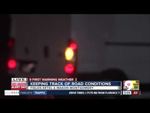 No slick spots early Saturday on Fields Ertel