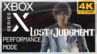 [4K] Lost Judgment (Performance Mode) / Xbox Series X Gameplay