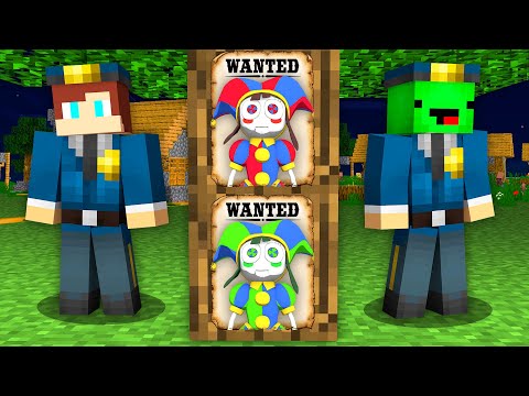 Insane 3am POMNI Hunt with Maizen JJ and Mikey in Minecraft