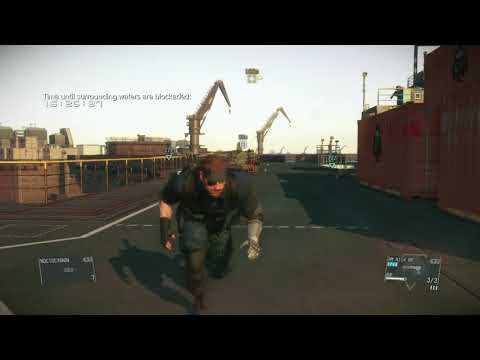 MGSV PHANTOM PAIN - FOB INFILTRATION COMMAND PLATFORM DAYTIME 2