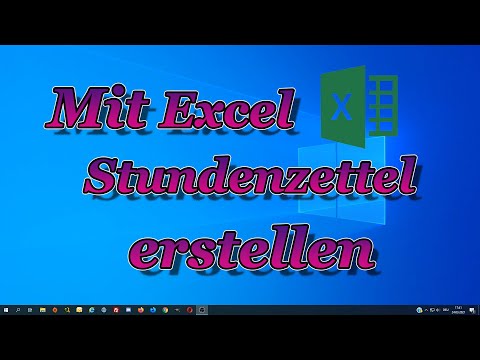 Create a timesheet with Excel | Time tracking