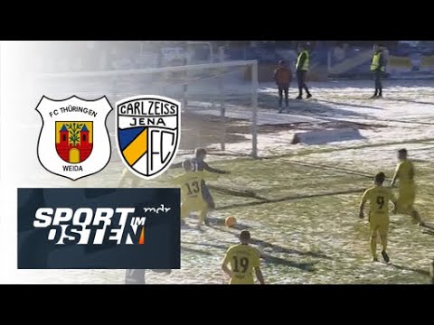 FC Thüringen Weida - FC Carl Zeiss Jena: Die 5 Tore kompakt | Sport im Osten | MDR