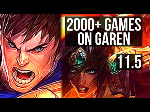GAREN & Alistar vs SIVIR & Galio (ADC) | 2000+ games, Legendary, 1.4M mastery | BR Diamond | v11.5