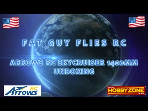 ARROWS RC 1400MM SKYCRUISER UNBOXING by FGFRC #rc #unboxing #aviation