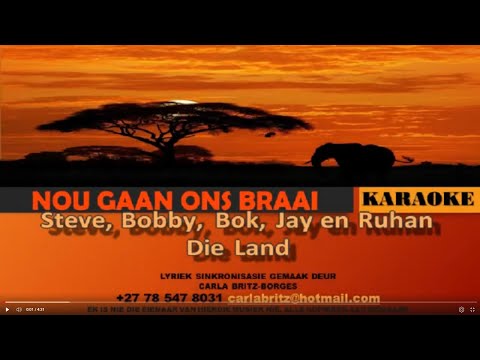 MO - ZARA - Steve, Bobby, Bok, Jay en Ruhan - Die Land Oorspronklike ORIGINAL VOCAL ENGLISH TRANS