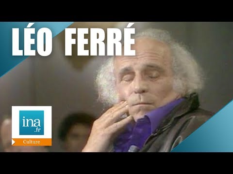 Apostrophes : Léo Ferré  "J'ai écrit "Avec le temps" en 2h" | Archive INA