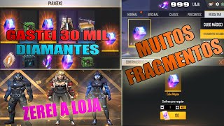 GASTEI 30MIL DIAMANTES NO CUBO MÁGICO ROYALE! E ZEREI A LOJA DO CUBO MÁGICO!