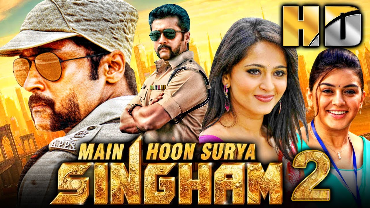Suriya Action Hindi Dubbed Movie | Main Hoon Surya Singham 2 (HD)| Anushka Shetty