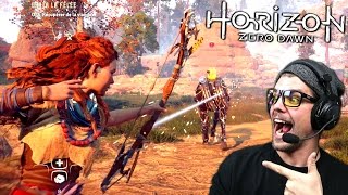1H De GAMEPLAY DÉCOUVERTE - Horizon Zero Dawn PS4 Pro 